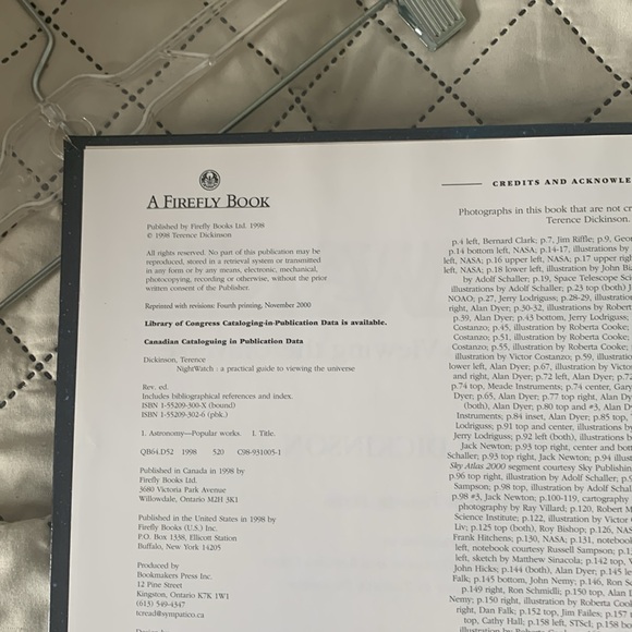 Night watch a practical guide to watching the Universe book. - Picture 3 of 3